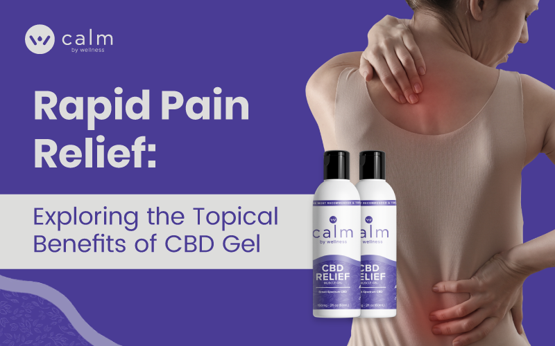 woman using CBD Topical for pain